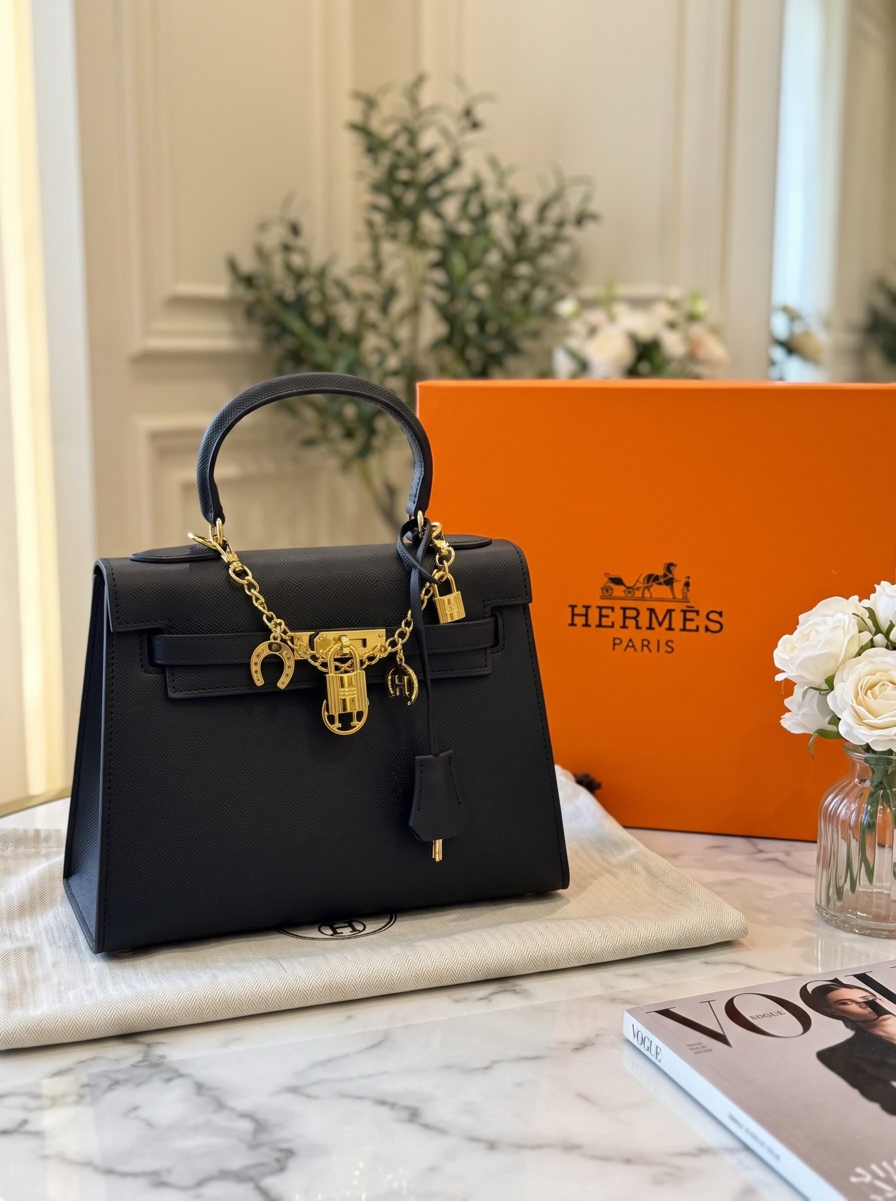 sac hermes kelly 25 cm 3
