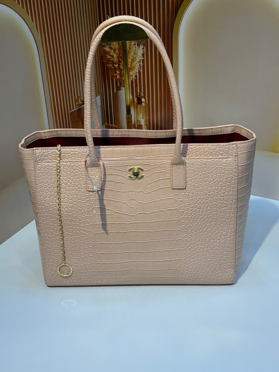 SAC CHANEL CROCO 3