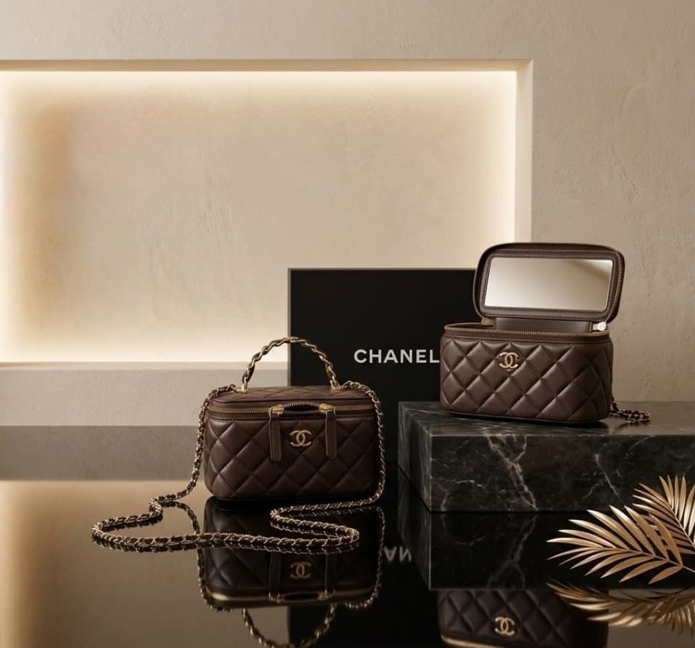 sac chanel vanity