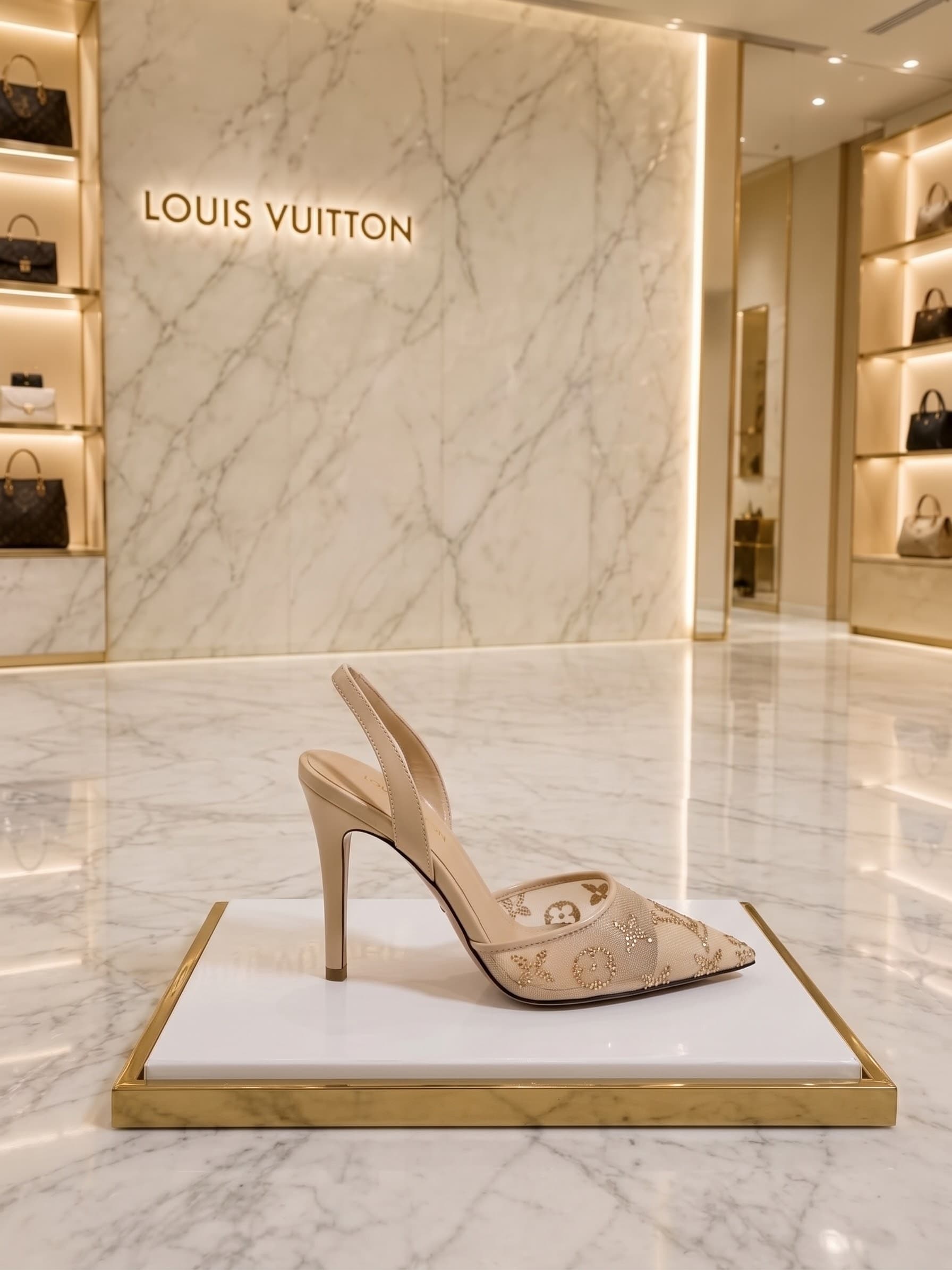 new escarpins LV 2