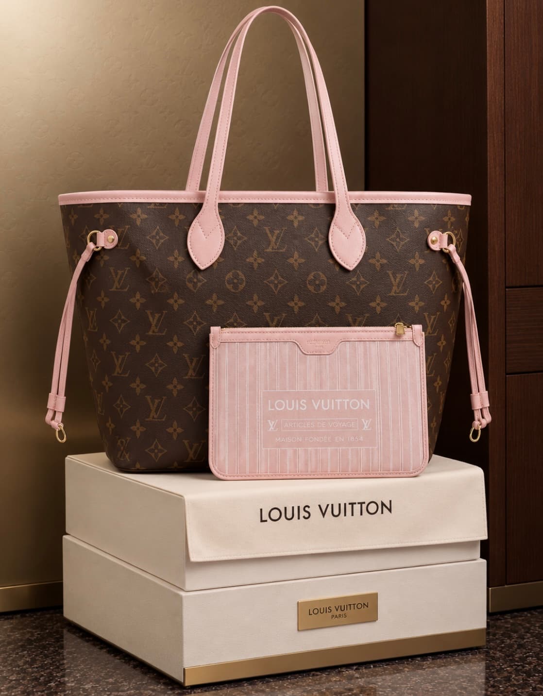 LOUIS VUITTON NEVERFUL RIVÈRSIBLE