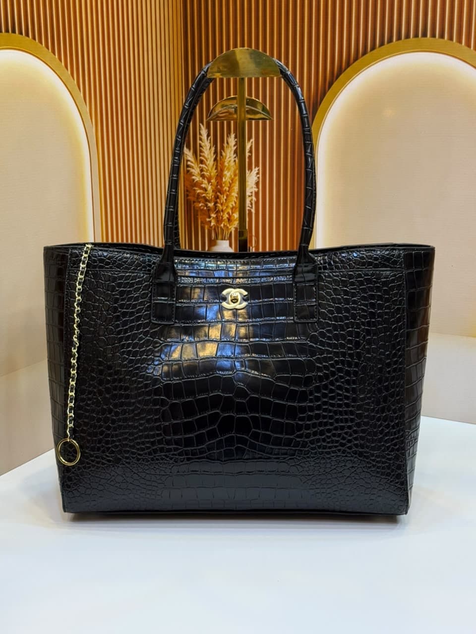 SAC CHANEL CROCO 4